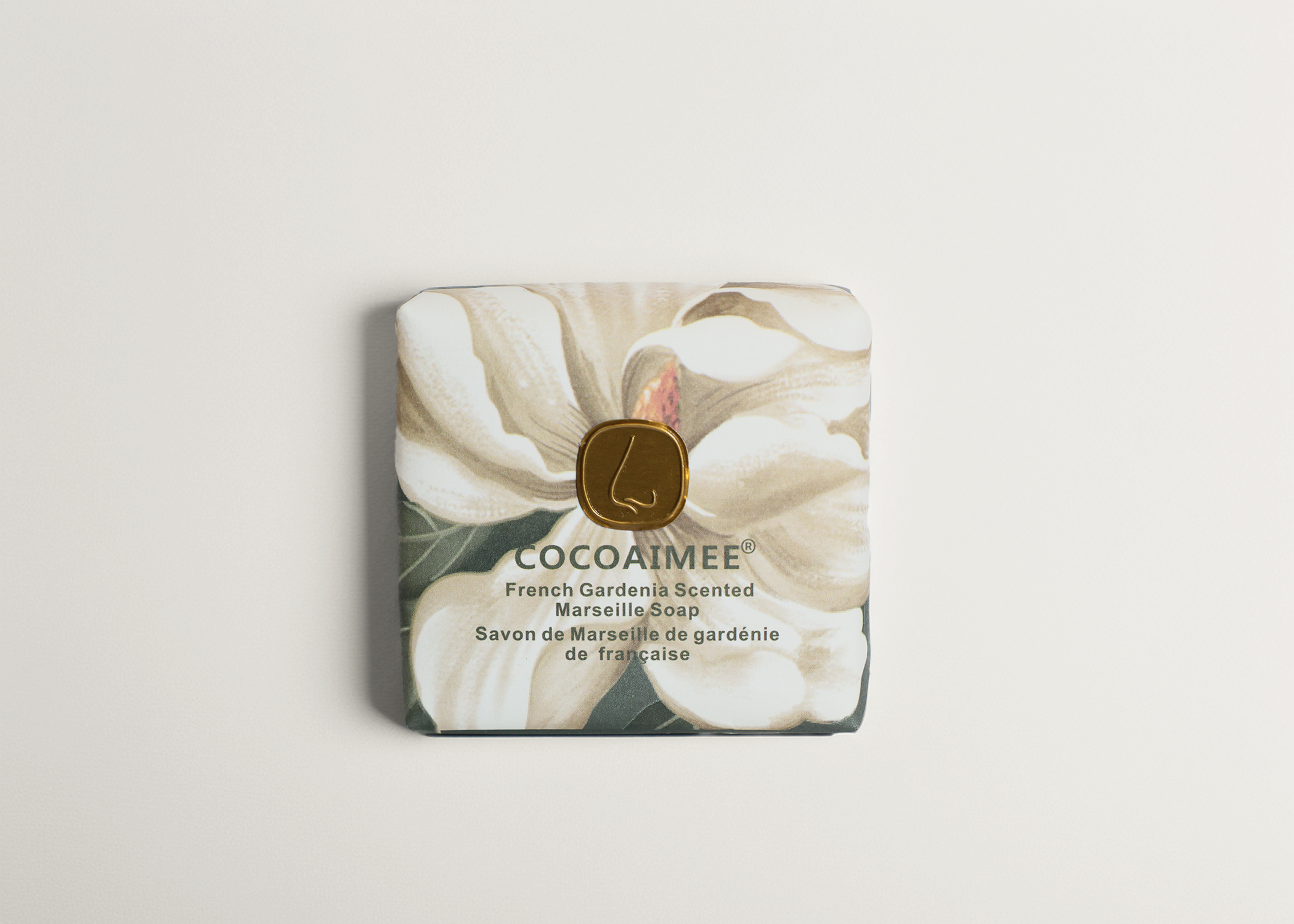 COCOAIMEE Scented Soap Bar French Gardenia Scent