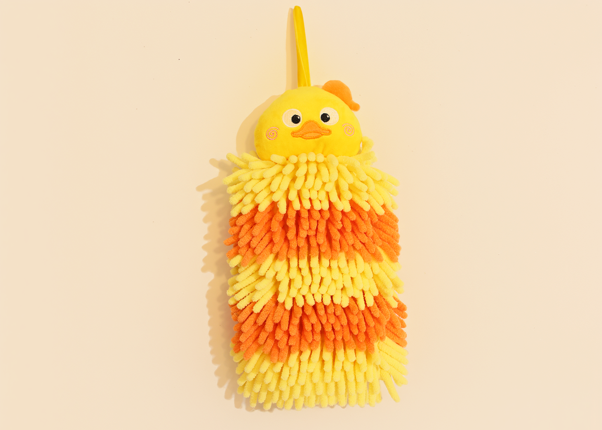 Bilov Yellow and Orange Duck Hand Towel