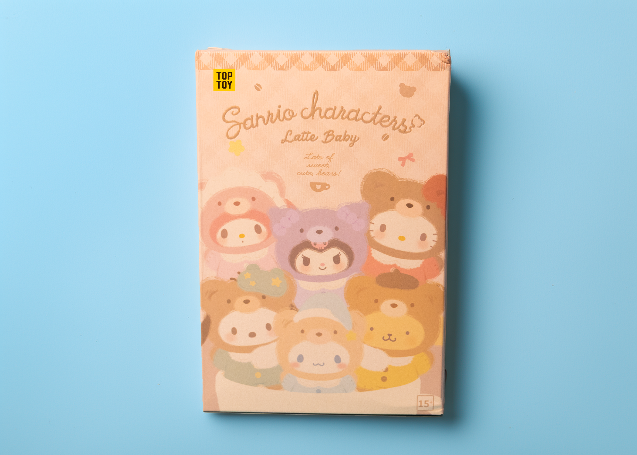 Sanrio Characters Latte Baby Plush Pendant Blind Box