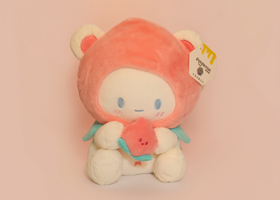 Peach Bear Plush