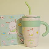 Sanrio Pochacco Thermal Cup with Metal Straw thumbnail