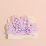 Purple Bunny Spa Hair Band thumbnail