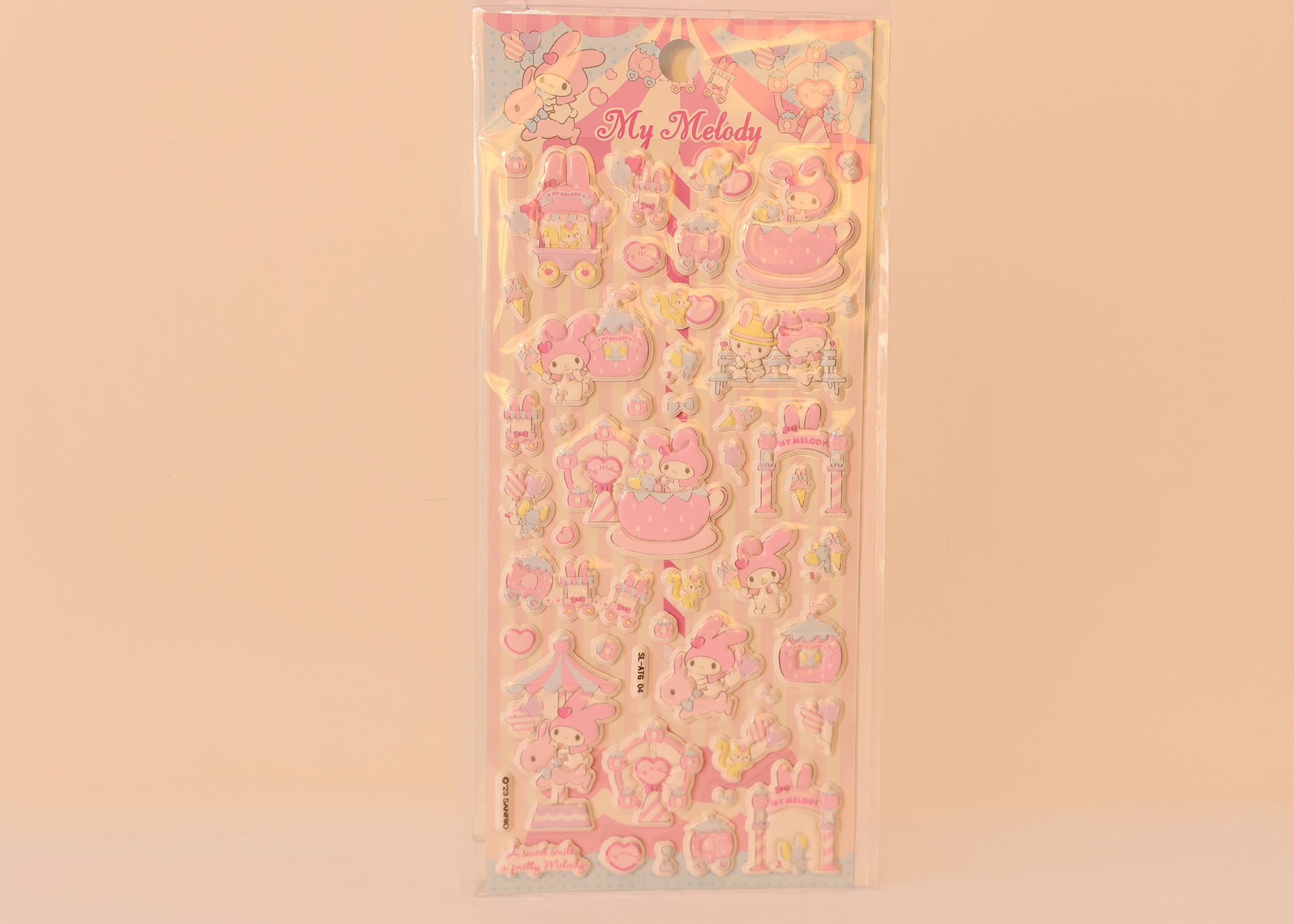 Sanrio My Melody 3D Stickers